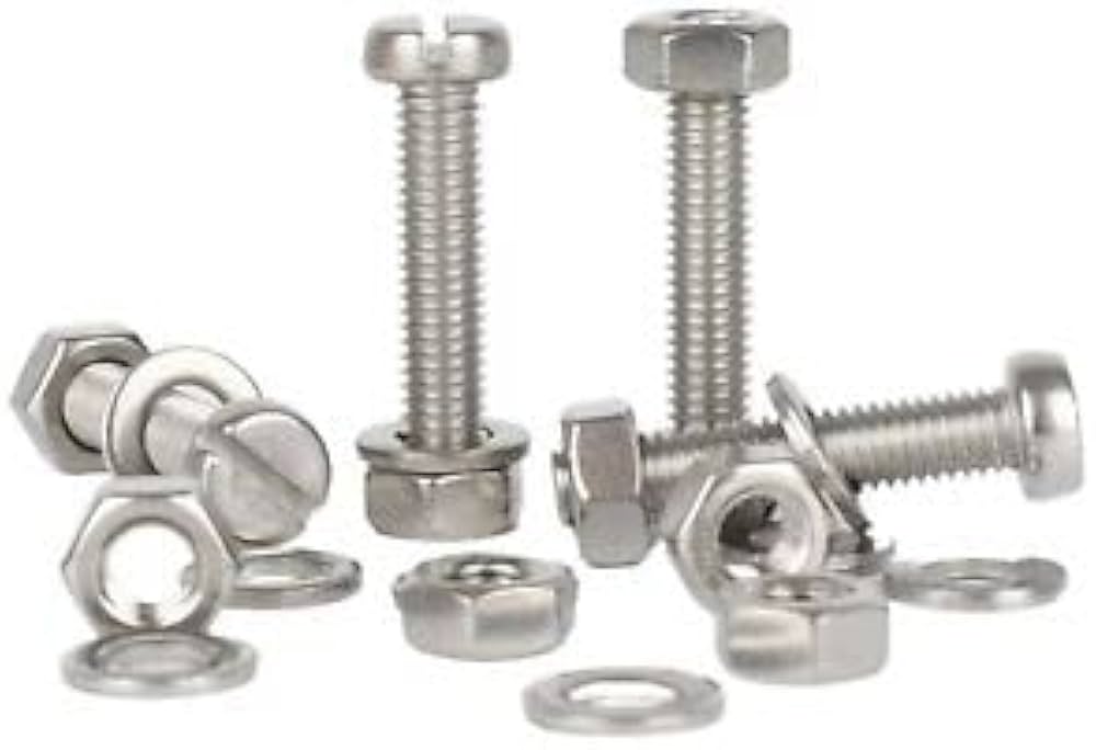 M3 x 15mm Bolt and Nut