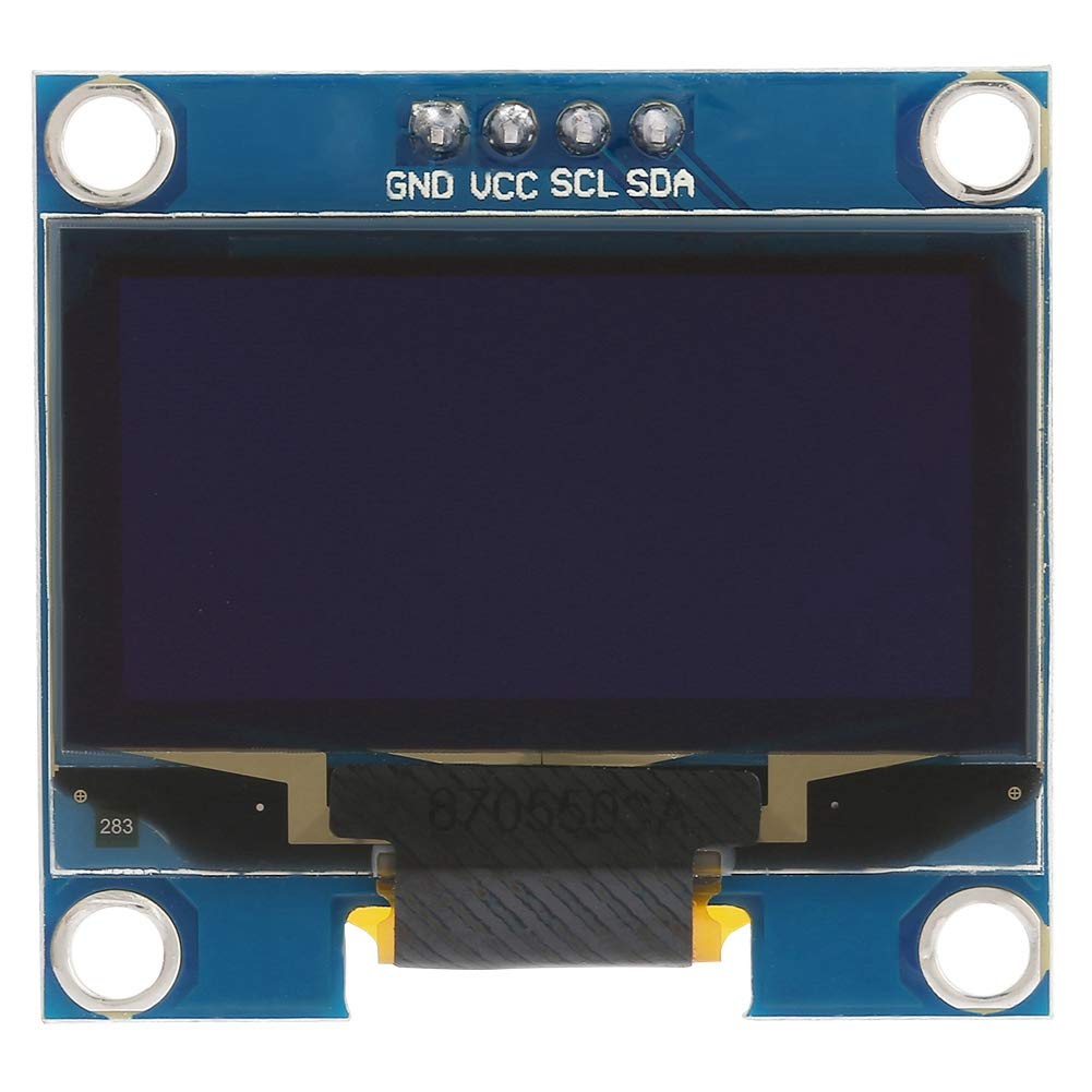 1.3" OLED display screen