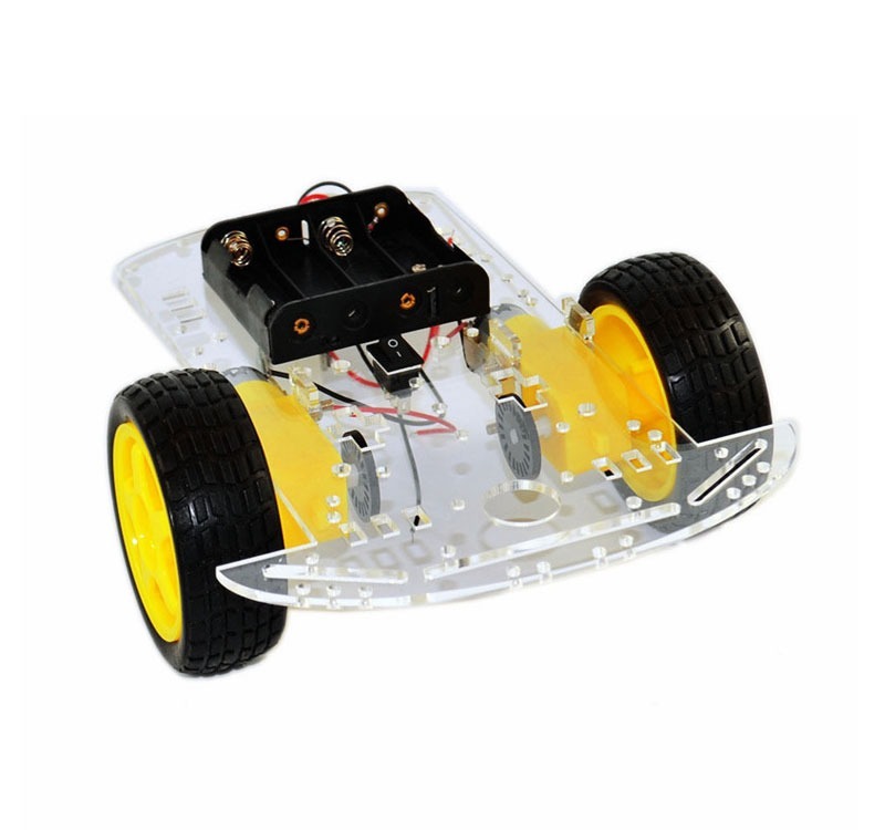 2 wheel drive robot chassis