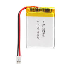 3.7V 600mAh Rechargeable Lithium-ion Battery