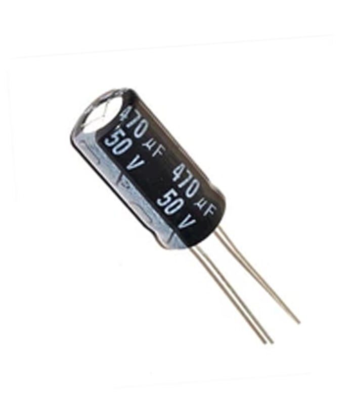 470uF 50V Aluminum Electrolytic Capacitor