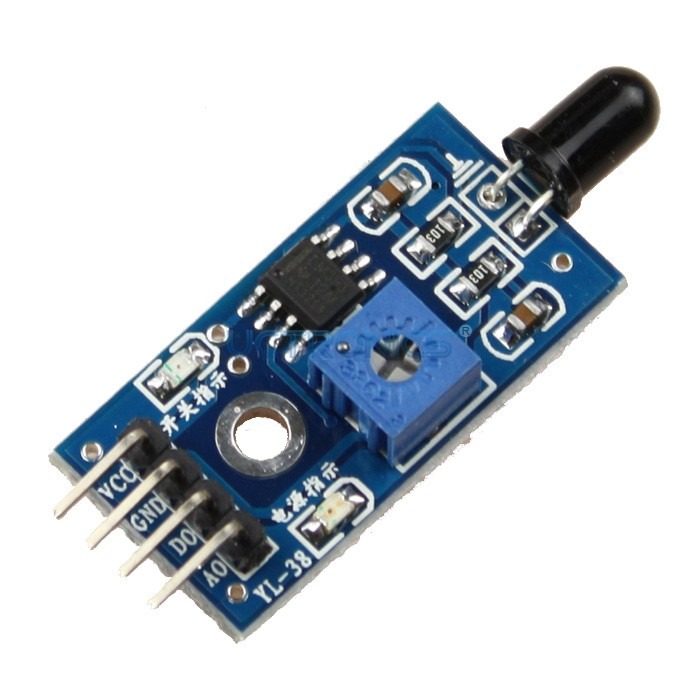 Flame sensor module 4 pin for arduino