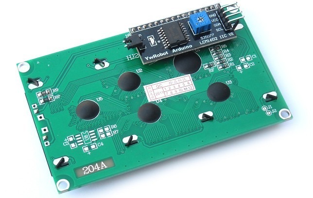 20x4 LCD display I2C