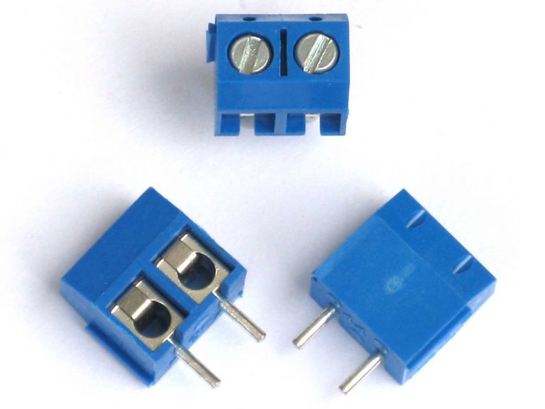 2 pin terminal block - Nauvitel Electronics : Just plug in