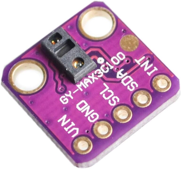 MAX30100 pulse sensor heart rate module