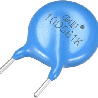 10D561K Varistor – 560V, 10mm, Surge Protection
