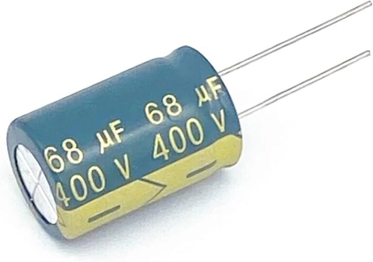 68uF 400V Electrolytic Capacitor