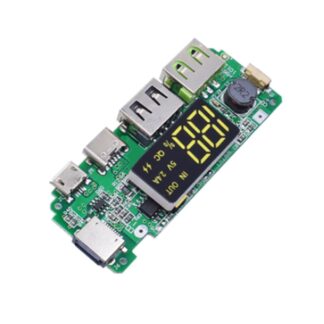Power bank charging module with Display