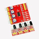4 Channel Infrared Sensor Tracking Module without cable