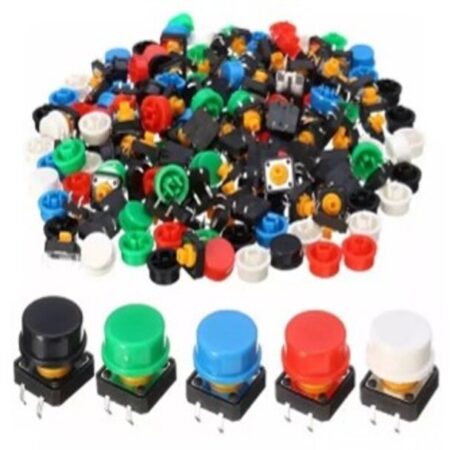 Momentary Tact Tactile Push Button with  Cap