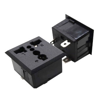 SS-801 BX-801 Multifunction Clip Type AC Power Socket AC Adapter Industrial Socket 13A 250V