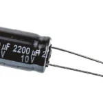 10V 2200µF Aluminum Electrolytic Capacitor