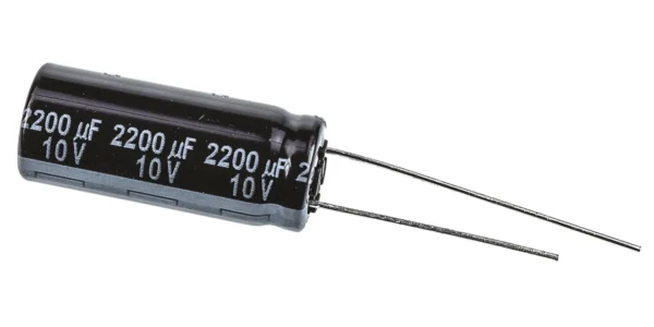 10V 2200µF Aluminum Electrolytic Capacitor