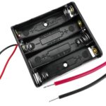 1.5V Battery Holder for 4×AAA Batteries