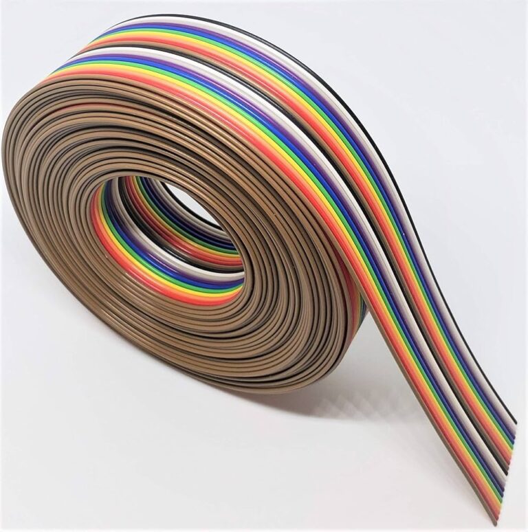 Rainbow Flat Ribbon Cable 30cm