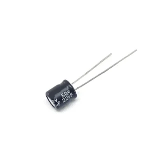 22uF 50V Electrolytic Capacitor