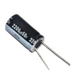 2200µF 50V Aluminum Electrolytic Capacitor