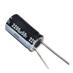 2200µF 50V Aluminum Electrolytic Capacitor