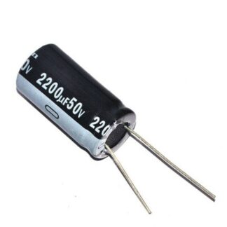 2200uF 50V Aluminum Electrolytic Capacitor